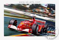 Michael Schumacher auf Ferrari